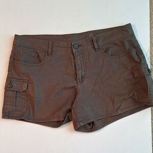Olive green shorts